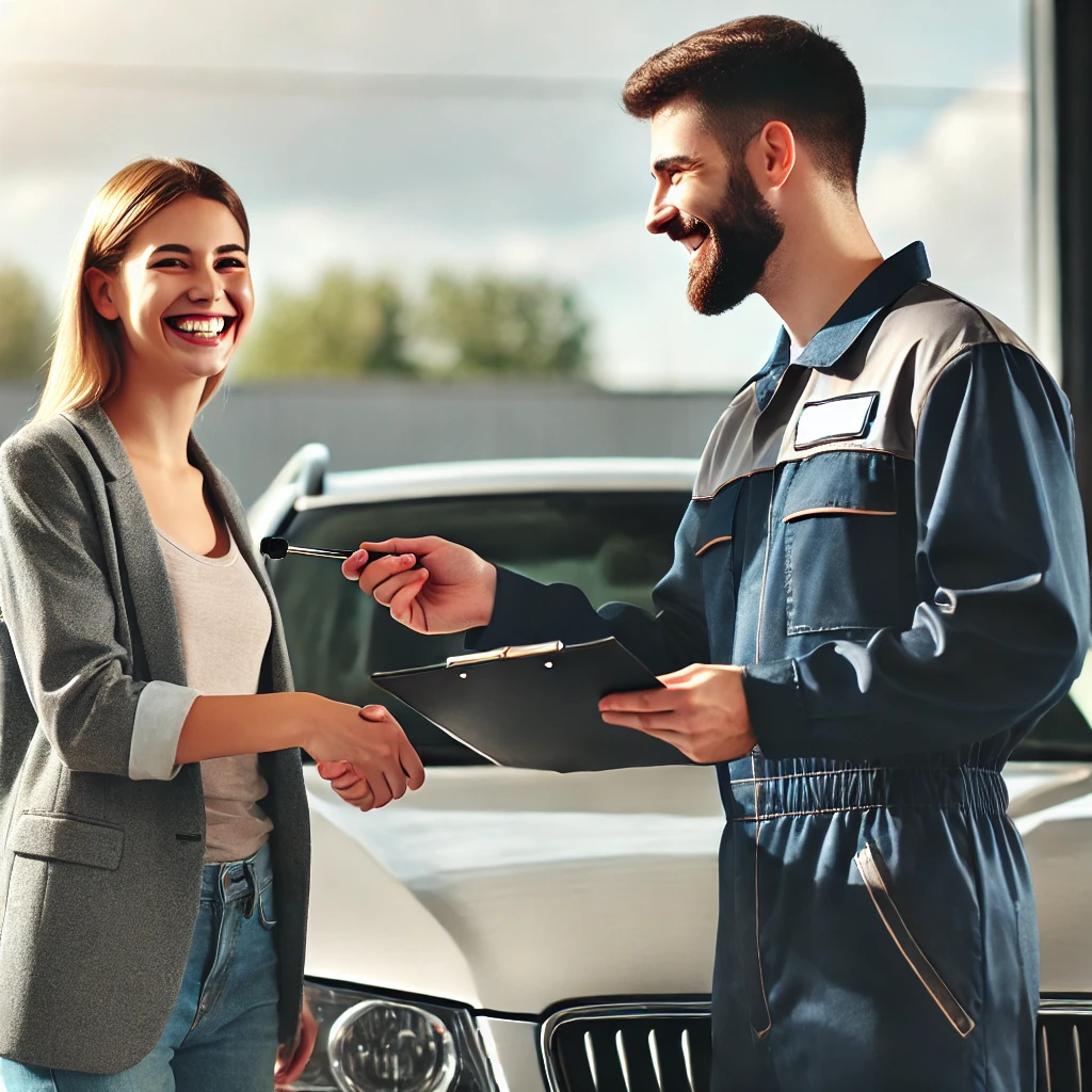 Un client RapidoCar Trets satisafait du service